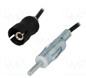 Adapter antenowy; DIN; Chevrolet,Chrysler,Ford,Jeep,Opel 