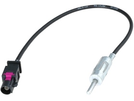 Adapter antenowy BMW 2001->; DIN wtyk, Fakra gniazdo; z przewodem; 0,23m