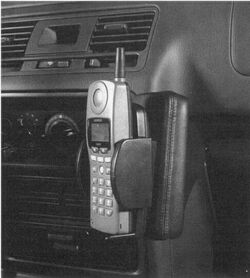 Uchwyt na telefon KUDA Mitsubishi Pajero od 1996
